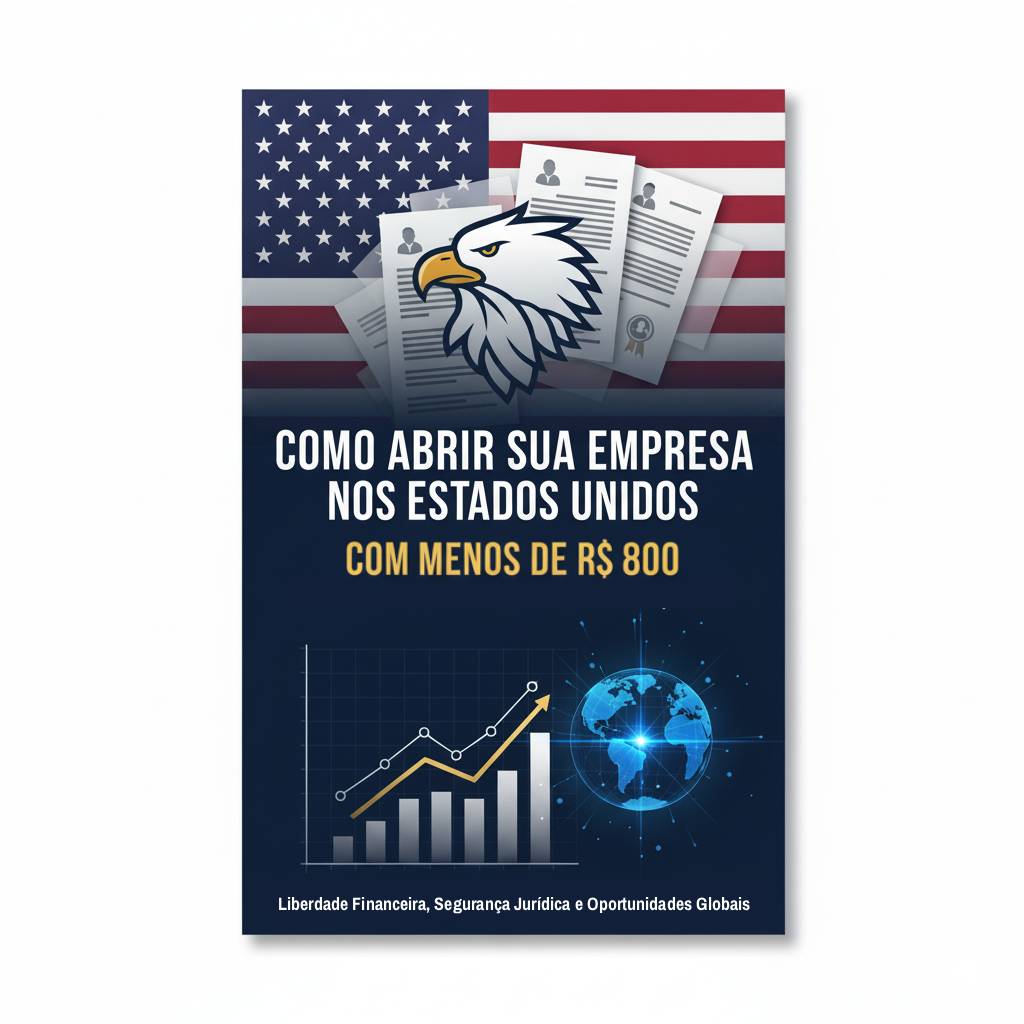 Mockup do ebook Como abrir empresa nos EUA